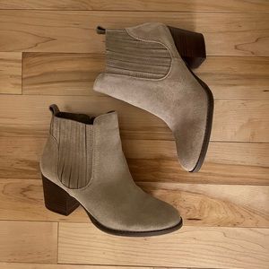 Tan Suede Boots